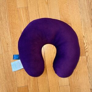 Purple neck pillow